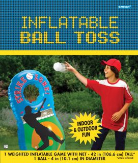 Inflatable Ball Toss Baseball Game
