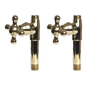 Giagni U DVLV CR MB Traditional Straight Stops with Metal Cross Handles for Deck