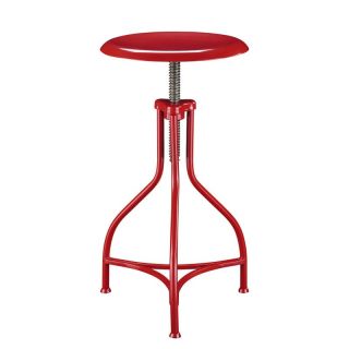 Carolina Chair and Table Co Ansley Red Adjustable Stool   51330RED