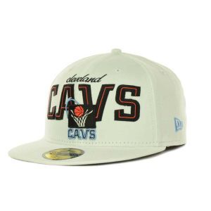 Cleveland Cavaliers New Era NBA Hardwood Classics Hall Of Fitted 59FIFTY Cap