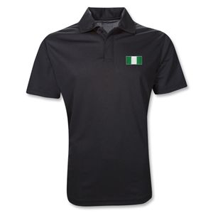 hidden Nigeria Polo Shirt (Black)