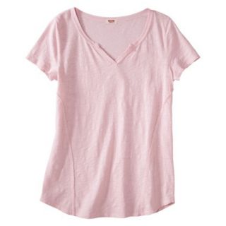Mossimo Supply Co. Juniors Washed Tee   Pouty Pink S(3 5)