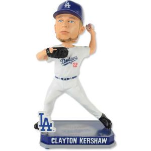 Los Angeles Dodgers Clayton Kershaw Forever Collectibles Springy Logo Bobble