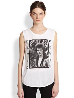 Chaser David Bowie Cotton Tank   David Bowie