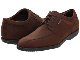 Rockport Dressports TW Bike Toe Waterproof Mens Lace up casual Shoes (Brown)