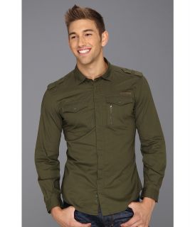 Diesel Siranella L/S Shirt Mens Long Sleeve Button Up (Navy)