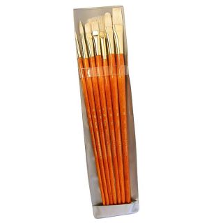 Princeton Long handled 9154 Orange Real Value Brushes (set Of 7)