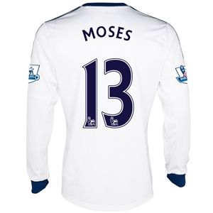 adidas Chelsea 13/14 MOSES LS Away Soccer Jersey