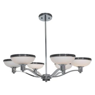Access Lighting Onyx Chandelier   29W in. Chrome Multicolor   23870 CH/OPL