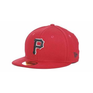 Pittsburgh Pirates New Era MLB Red BW 59FIFTY Cap