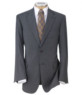 Signature Gold 2 Button 150s Wool Pleated Suit JoS. A. Bank Mens Suit