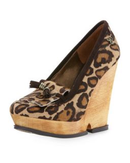 Wesly Loafer Wedge, Leopard