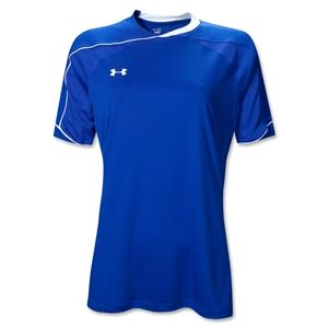 Under Armour Strike Womens Soccer Jersey (Roy/Wht)