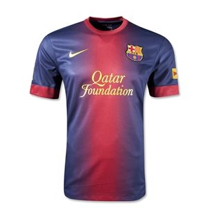 Nike Barcelona 12/13 Youth Home Soccer Jersey