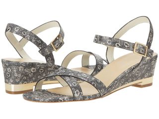 Cole Haan Melrose Low Wedge Womens Sandals (Silver)
