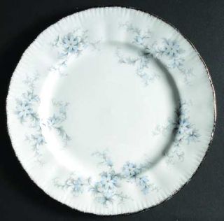 Paragon Brides Choice Salad Plate, Fine China Dinnerware   Elizabeth,Blue Flower