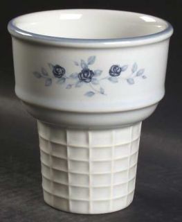 Pfaltzgraff Poetry Glossy Ice Cream Cone Shaped Dish, Fine China Dinnerware   Gl