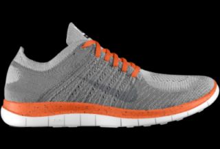 Nike Free 4.0 Flyknit iD Custom Womens Running Shoes   Orange