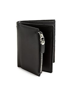 Maison Martin Margiela Leather Zip Wallet   One Size