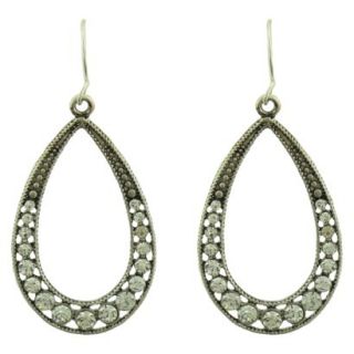 Womens Dangle Earrings   Silver