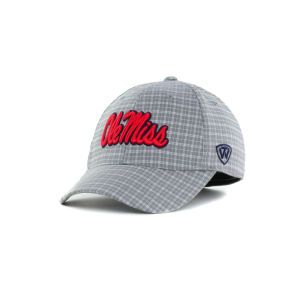 Mississippi Rebels Top of the World NCAA Plaidee One Fit Cap