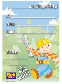 Bob the Builder Invitations