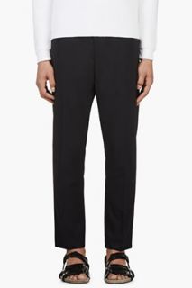 Nanamica Navy Wool Trousers