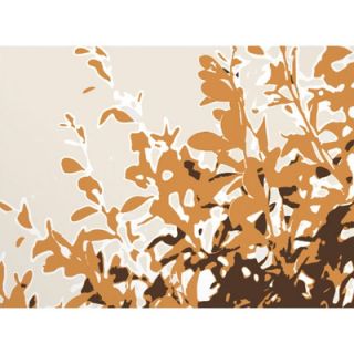Inhabit Foliage Stretched Wall Art in Sunshine FOLO Size 16 x 16