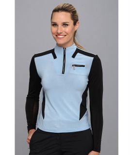 DKNY Golf Lori L/S Top Womens T Shirt (Blue)