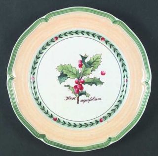 Villeroy & Boch French Garden Christmas Dinner Plate, Fine China Dinnerware   Ye