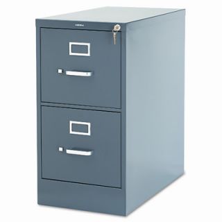 HON 310 Series 2 Drawer Letter Vertical File 312P Finish Charcoal