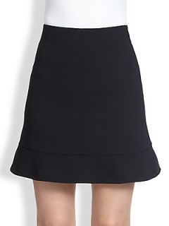 Chloe Wool Mini Skirt   Black