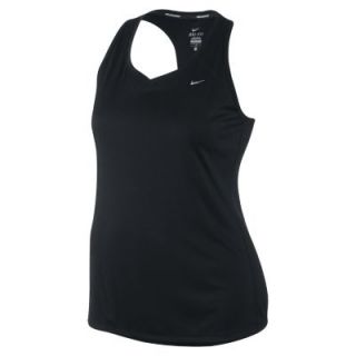 Nike Miler Extended Size (Size 1X 3X) Womens Running Tank Top   Black
