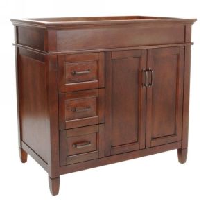 Foremost ASGA3621D Ashburn 36 Vanity Cabinet Only with Left Hand Drawers