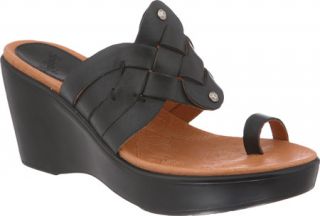 Womens Klogs Madras   Black Casual Shoes