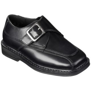 Toddler Boys Scott David Jr Brandon Dress Shoe   Black 9
