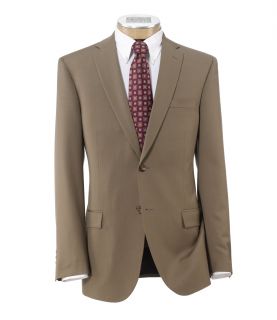 Traveler Slim Fit 2 Button Suit with Plain Front Trousers Extended Sizes JoS. A.