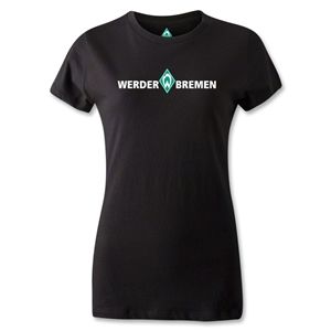 hidden Werder Bremen Womens T Shirt (Black)