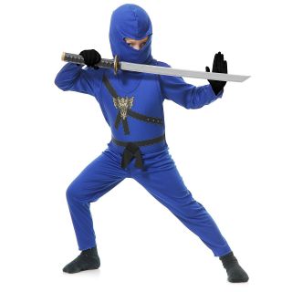 Blue Ninja Kids Costume