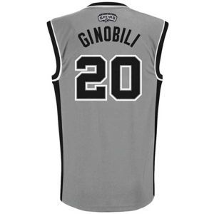 San Antonio Spurs Manu Ginobili adidas Youth NBA Revolution 30 Jersey
