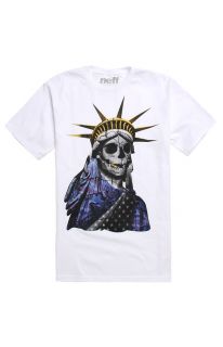 Mens Neff T Shirts   Neff Lady Liberty T Shirt