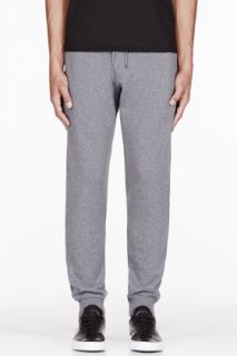 Mcq Alexander Mcqueen Grey Classic Embroidered Lounge Pants