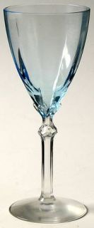 Fostoria 5098/5298 Blue Claret Wine   Blue Bowl