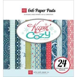 Keepin Cozy Cardstock Pad 6 X6 24/sheets  Double sided