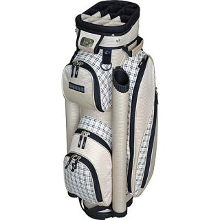 Sapphire Cart Bag  Sand Plaid Tan(SAND PLAID)   RJ Golf Golf Bags