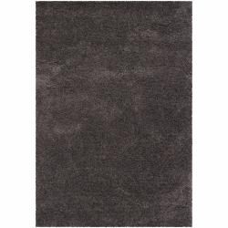Hand woven Mandara White Acrylic Shag Rug (5 X 76) (Black, beigePattern ShagTip We recommend the use of a  non skid pad to keep the rug in place on smooth surfaces. All rug sizes are approximate. Due to the difference of monitor colors, some rug colors 