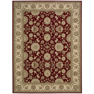 Nourison Persian Crown Red Rug (93 X 129)