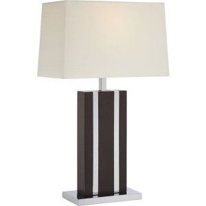 Lite Source LIS LSF 22322 Earvin Table Lamp with Fabric Shade