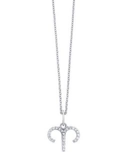 14K Aries Diamond Pendant Necklace