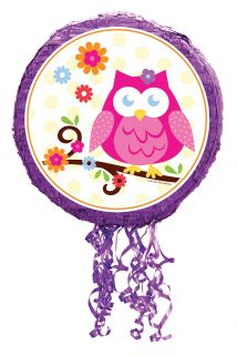 Owl Blossom Pull String Pinata